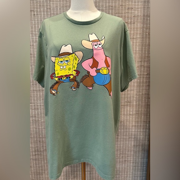 Nickelodeon Other - Western SpongeBob Relaxed Graphic Tee